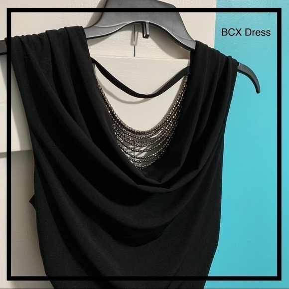 Bcx Ruched Bodycon Beaded Dress - Picture 2 of 7
